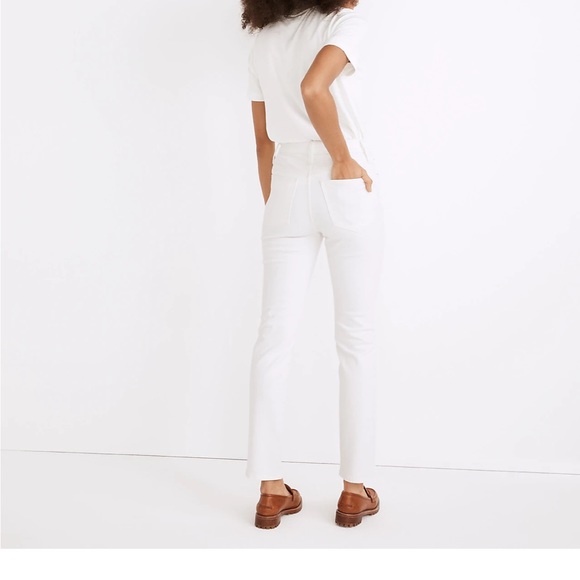 NWT Perfect Vintage Jeans in Tile White - Picture 2 of 3